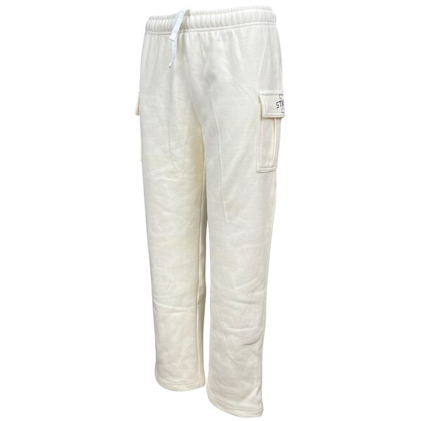 Certo Women's I-State Cream Cargo Sweatpants